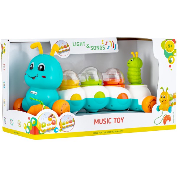 Фото - Интерактивная игрушка Baby Team Ползунчик (8659_голубой)