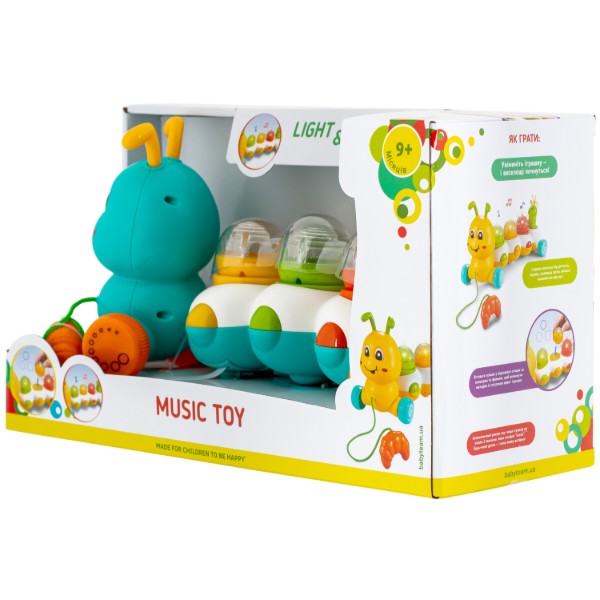 Фото - Интерактивная игрушка Baby Team Ползунчик (8659_голубой)