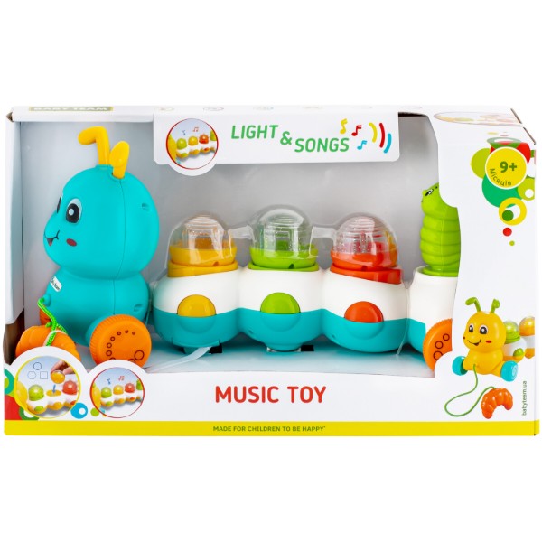 Фото - Интерактивная игрушка Baby Team Ползунчик (8659_голубой)