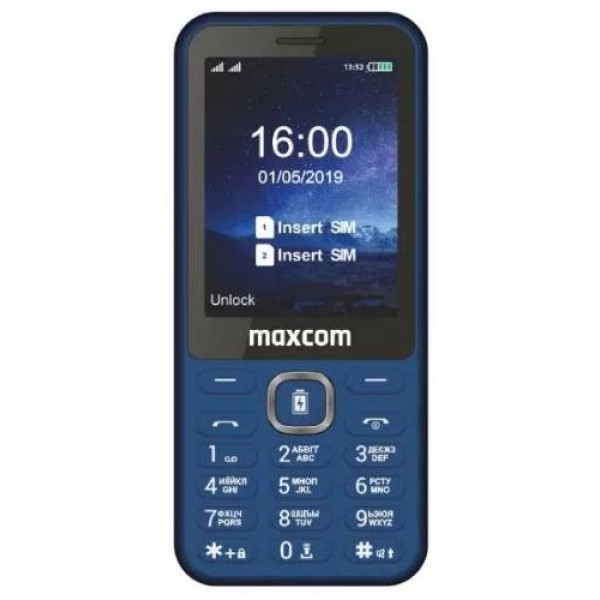 Фото - Мобильный телефон Maxcom MM814 Type-C Blue