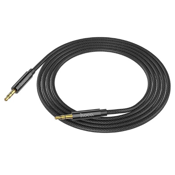 Фото - Кабель 3.5 мм -3.5 мм HOCO UPA19 AUX 2m Black (6931474759894)