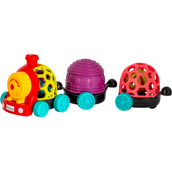 Фото - Интерактивная игрушка Baby Team Забавные вагончики (8672_паровозик)