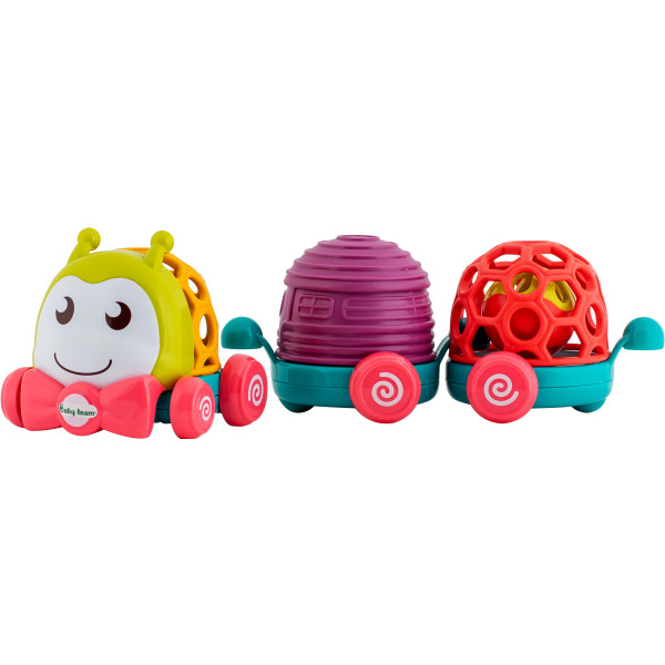 Фото - Интерактивная игрушка Baby Team Забавные вагончики (8672_паровозик)