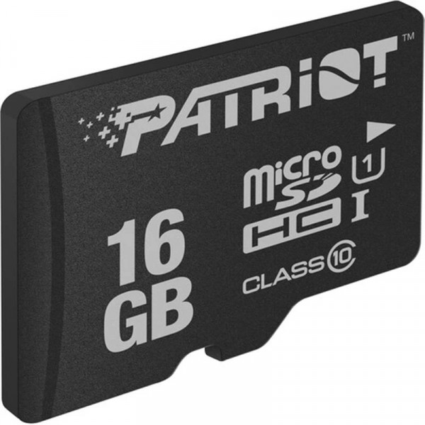 Фото - Карта пам'яті Patriot LX MicroSDHC 16GB UHS-I Class 10 (PSF16GMDC10)