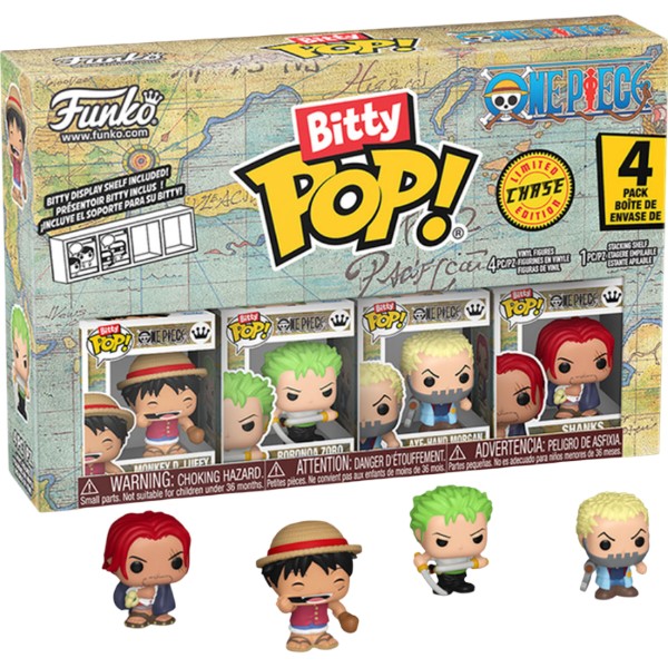 Фото - Набір ігрових фігурок FUNKO BITTY POP! серії Великий куш - ЛУФФІ в асортименті (86892)