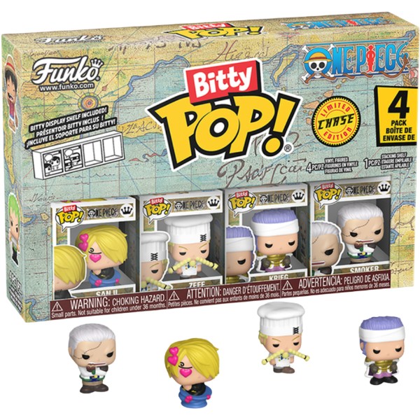 Фото - Коллекционные фигурки набор FUNKO BITTY POP! cерии Большой куш - САНДЖИ (4 фигурки в асортименте) (86894)