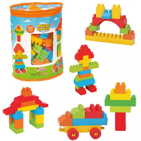 Фото - Пластиковый конструктор dede 120 эл. (01255)