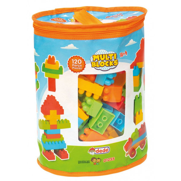 Фото - Пластиковый конструктор dede 120 эл. (01255)