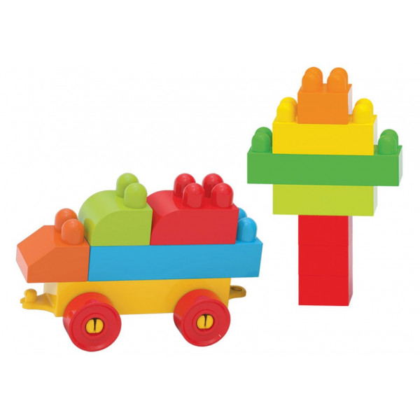 Фото - Пластиковый конструктор dede 120 эл. (01255)