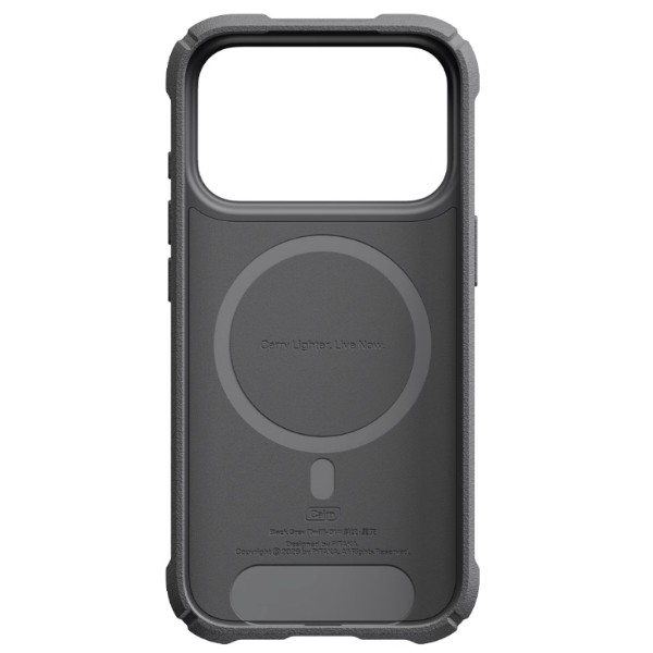 Фото - Чохол для смартфону Pitaka Cairn Military Grade Protective Case Twill Black/Grey for iPhone 18 Pro/17 Pro (KI1801CP2)