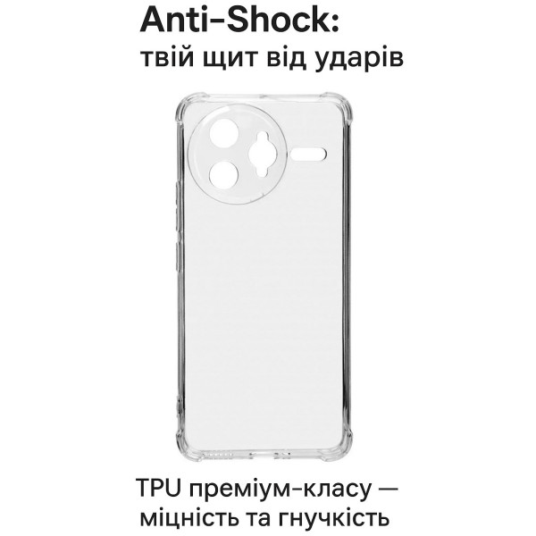 Фото - Чохол для смартфону BeCover for Poco F7 Ultra Clear (713808)