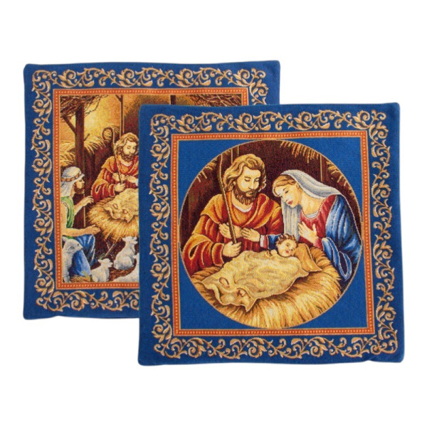 Фото - Наволочка Lefard гобеленова sagrada familia lurex двостороння 45х45 см (732-333)