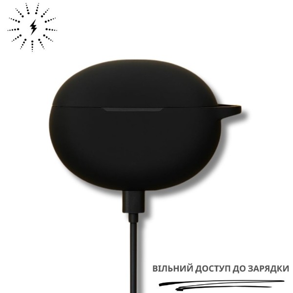 Фото - Чохол для навушників BeCover Silicon for OnePlus Buds Pro 3 Black (714835)