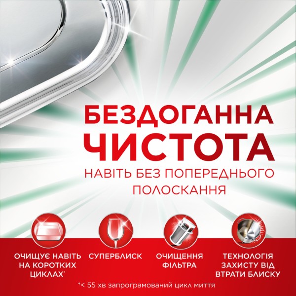 Фото - Таблетка для посудомийної машини Fairy Platinum Plus All in one Лимон 36шт