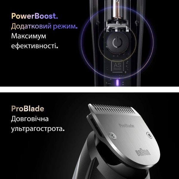 Фото - Тример універсальний Braun Beard Trimmer Series 9 BT9520 типу 5808