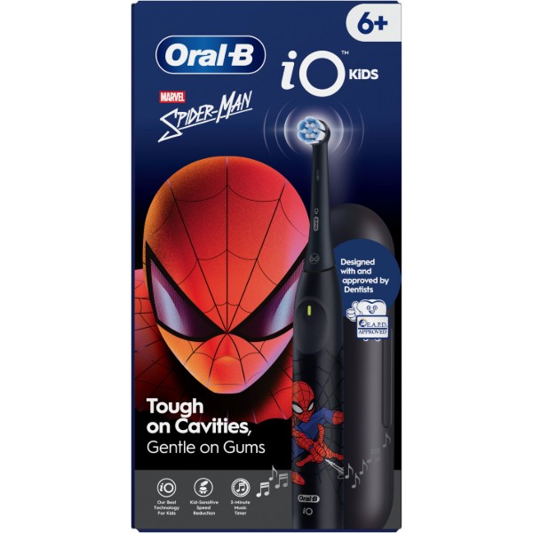 Фото - Зубна щітка електрична Oral-B iO Kids «Marvel Людина-павук» (8700216932370)