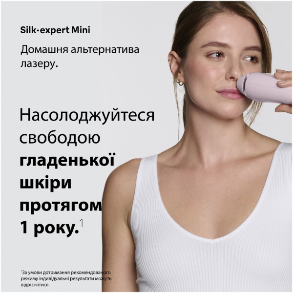Фото - Фотоепілятор Braun Silk Expert Mini PL1111 + Бритва Gillette Venus Extra Smooth + Косметичка (8700216937375)