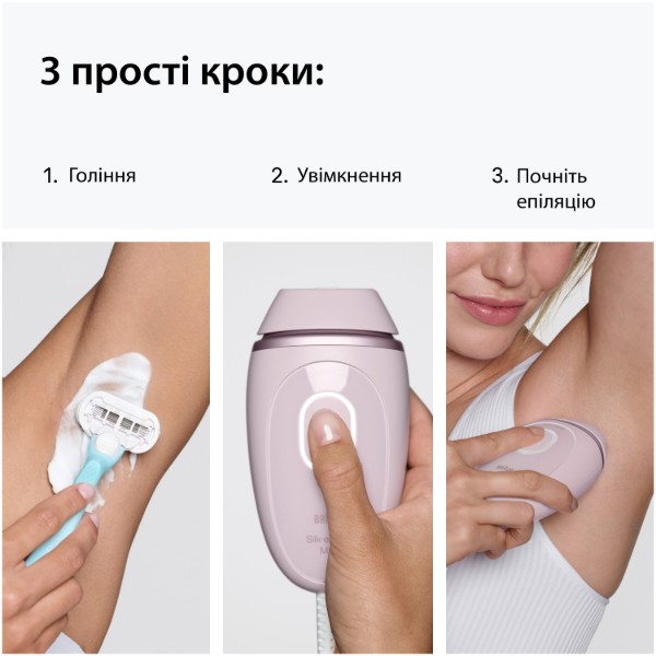 Фото - Фотоепілятор Braun Silk Expert Mini PL1111 + Бритва Gillette Venus Extra Smooth + Косметичка (8700216937375)