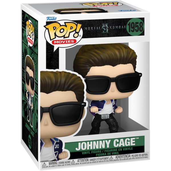 Фото - Колекційна фігурка FUNKO POP! серії Mortal Kombat II - ДЖОННІ КЕЙДЖ (87073)