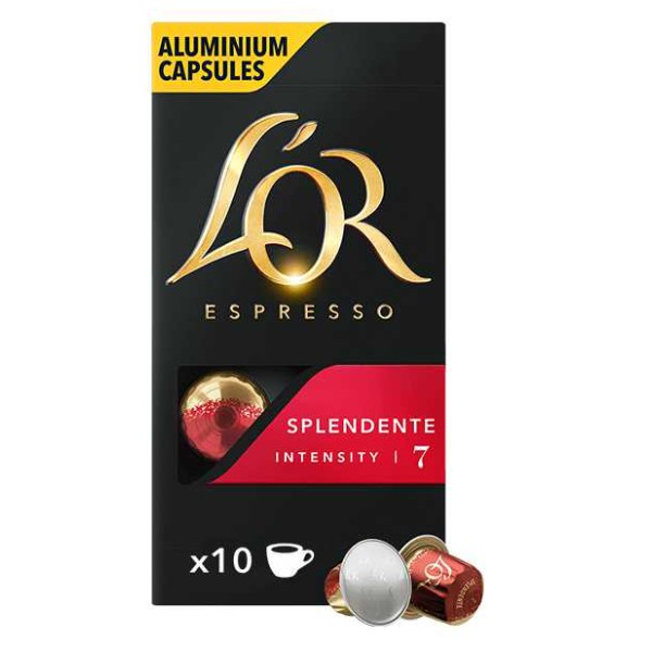 Фото - Кофе в капсулах L`OR Espresso Splendente №7 (10x52г) 520г