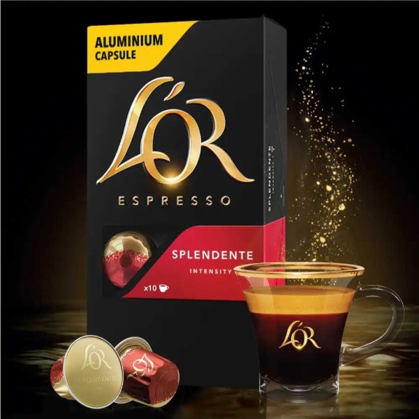 Фото - Кофе в капсулах L`OR Espresso Splendente №7 (10x52г) 520г