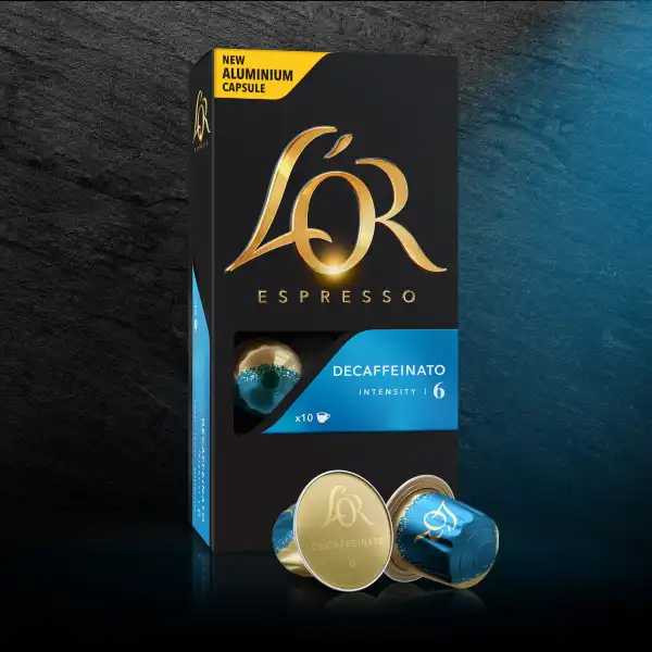 Фото - Кофе в капсулах L`OR Espresso Decaffeinato №6 (10x52г) 520г