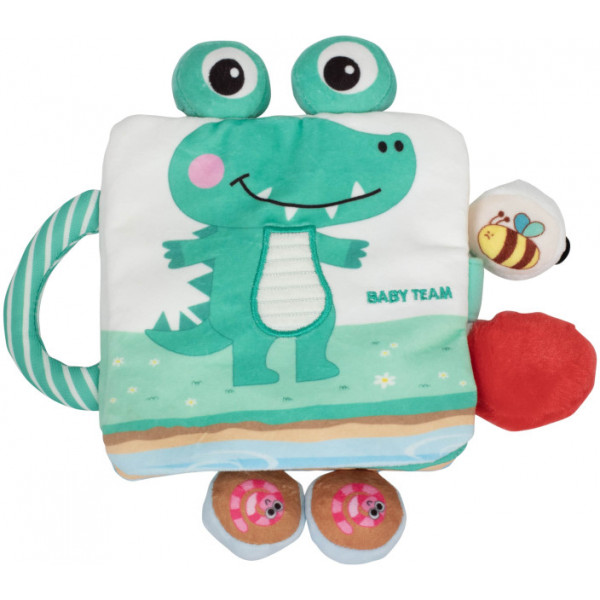 Фото - Книжка-игрушка Baby Team с погремушкой (8721)