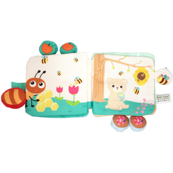Фото - Книжка-игрушка Baby Team с погремушкой (8721)