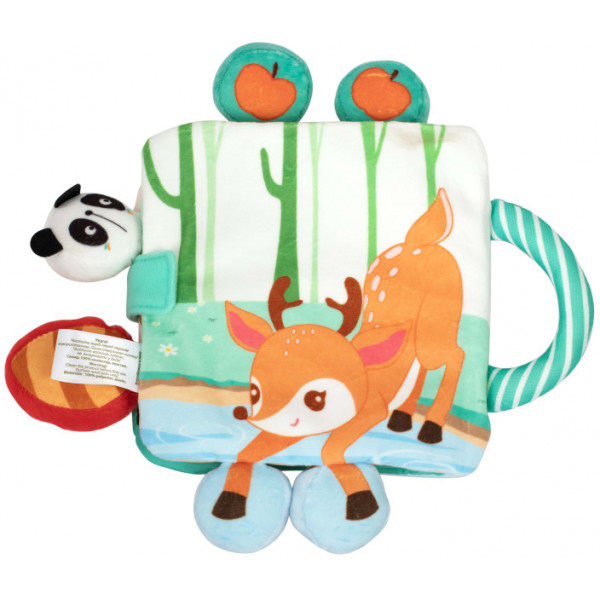 Фото - Книжка-игрушка Baby Team с погремушкой (8721)