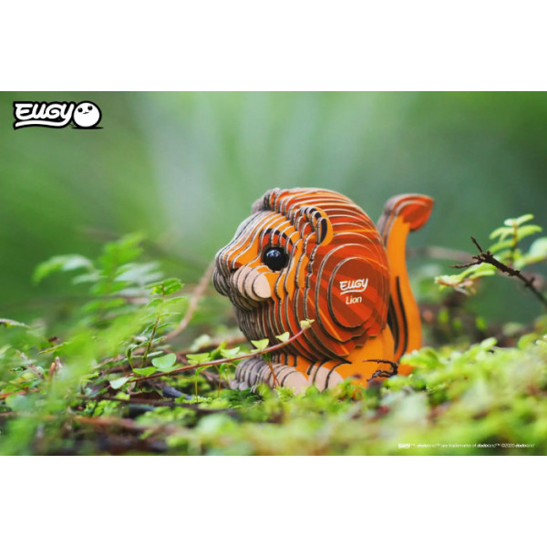 Фото - 3D пазли EUGY Зоопарк: Лев (XEG-070)