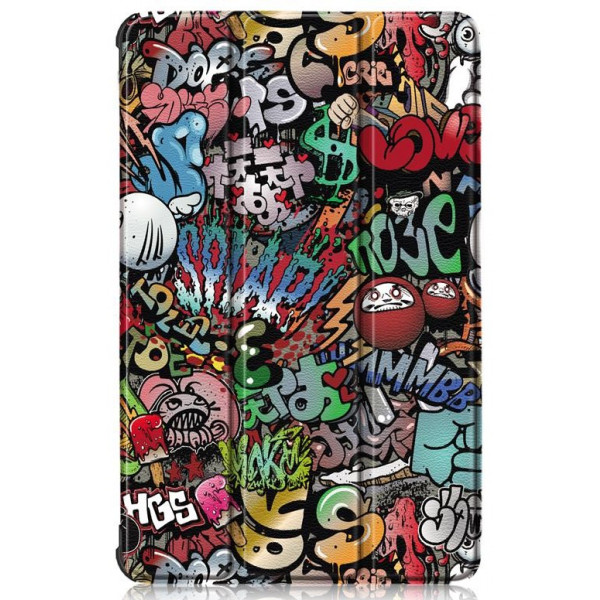 Фото - Чохол для планшета BeCover Smart for Samsung Galaxy Tab S6 Lite SM-P610/SM-P615 Graffiti (705197)