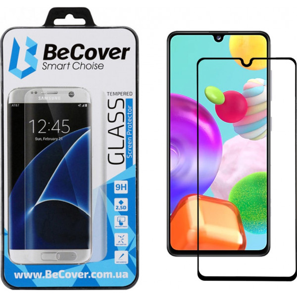 Фото - Захисне скло для смартфону BeCover for Samsung Galaxy A01 SM-A015 Black (704666)