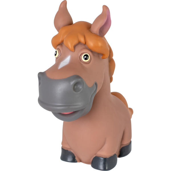 Фото - Іграшка для ванної Baby Team Тварини ферми конячка (8753_конячка коричнева)