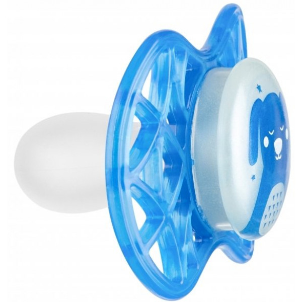 Фото - Симетрична пустушка Nuvita Air55 Explorer 6m + (собачка, лисиць) 2 шт. (NV7087GM)