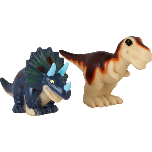 Фото - Іграшка для ванної Baby Team Динозаври 2 шт. (8757_набір з тиранозавром)