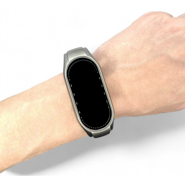 Фото - Ремінець для фітнес-браслета BeCover Metal for Xiaomi Mi Smart Band 9 Silver (711979)