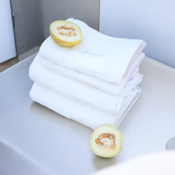 Фото - Рушник для обличчя Lelit Махра Кремовий 50/90 8065 (1197314)