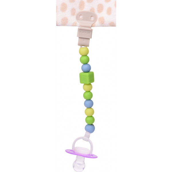 Фото - Тримач пустушок Nattou Зелений (878555)