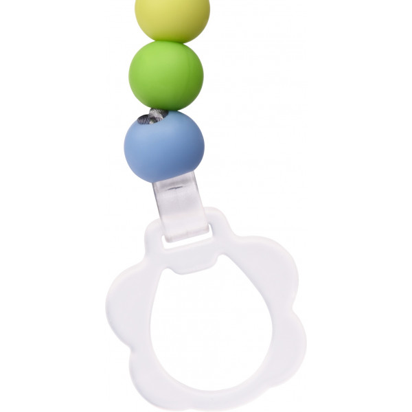 Фото - Тримач пустушок Nattou Зелений (878555)