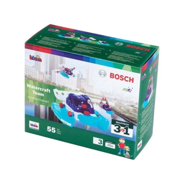 Фото - Пластиковий конструктор Klein Bosch Mini Водний транспорт 55 деталей (8794)