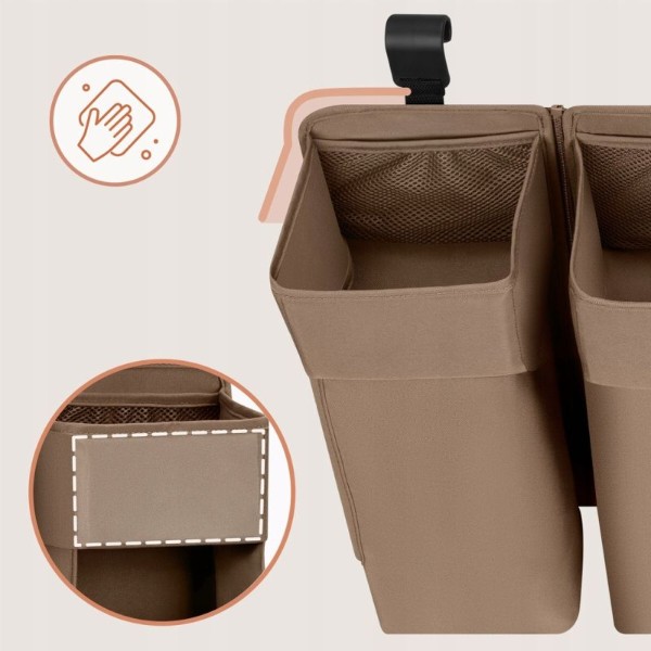 Фото - Органайзер для зберігання дитячий Lionelo для кроватки SIDEPOCKET LARGE BEIGE