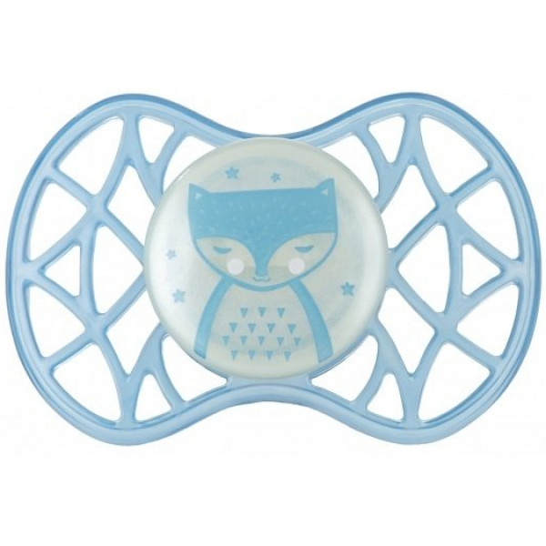 Фото - Симетрична пустушка Nuvita Air55 Explorer 6m + (собачка, лисиць) 2 шт. (NV7087GM)