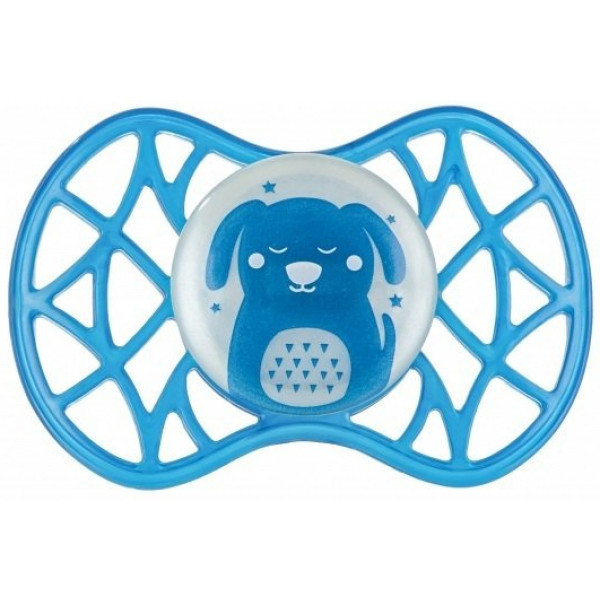 Фото - Симетрична пустушка Nuvita Air55 Explorer 6m + (собачка, лисиць) 2 шт. (NV7087GM)