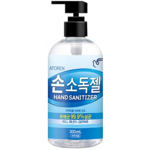 Фото - Дезинфицирующее средство для рук Pigeon Atoren 300 мл (8801101885389)
