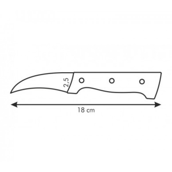 Фото - Ніж кухонний tescoma 880501 HOME PROFI, 7 см