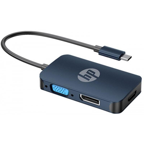 Фото - Перехідник HP USB 3.1 Type-C --> HDMI/VGA/DP (DHC-CT200)