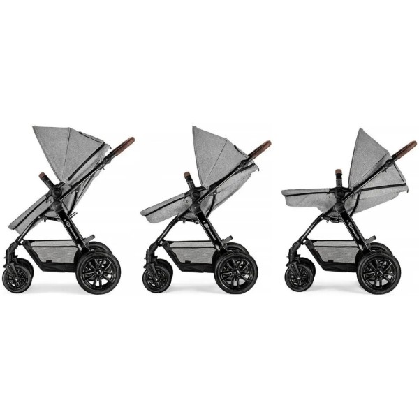 Фото - Коляска универсальная 3 в 1 Kinderkraft Moov Gray Melange (KKWMOOVGRYM0NC)