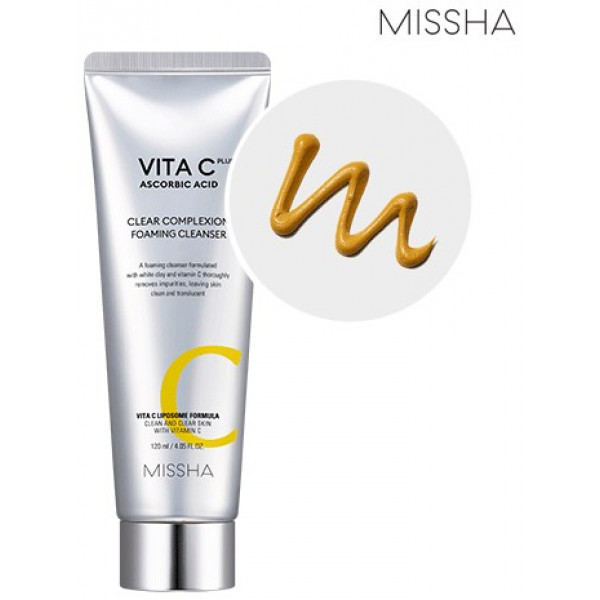 Фото - Пенка для умывания Missha Vita C Plus Clear Complexion 120 мл (8809643523479)