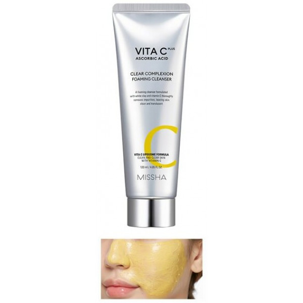 Фото - Пенка для умывания Missha Vita C Plus Clear Complexion 120 мл (8809643523479)