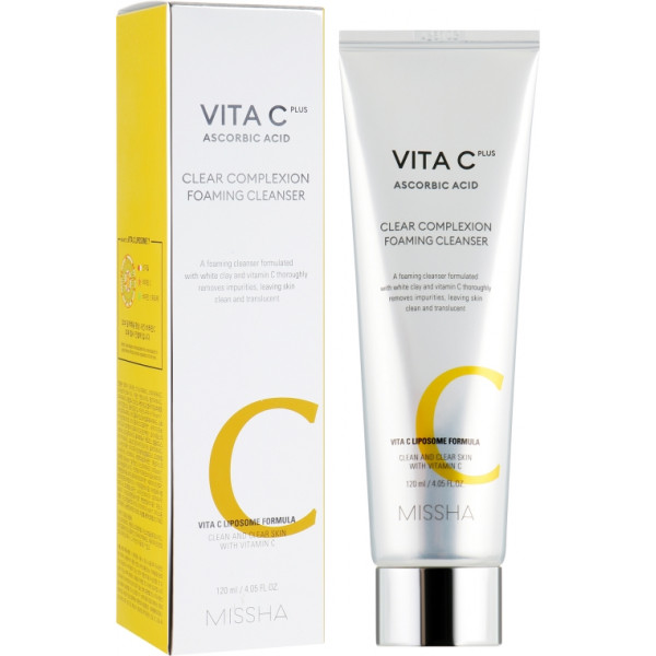 Фото - Пенка для умывания Missha Vita C Plus Clear Complexion 120 мл (8809643523479)